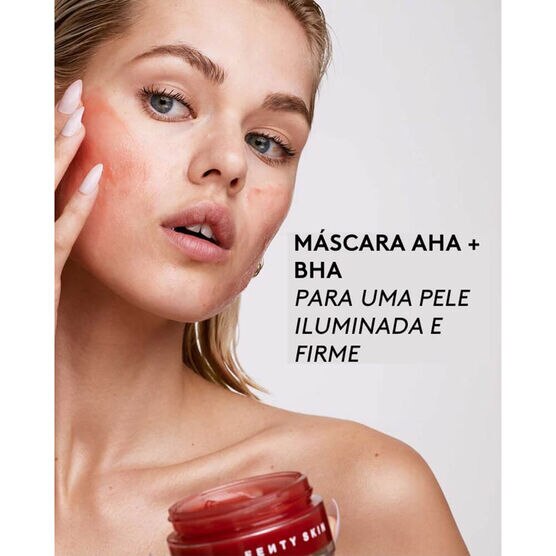 Máscara Facial Fenty Skin Cherry Dub Blah 2 Bright 5% AHA